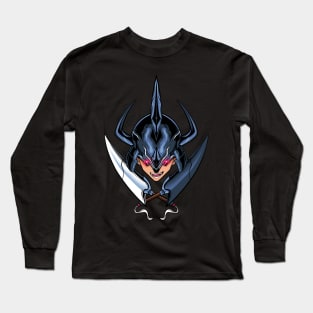 sunraku beetle head Long Sleeve T-Shirt